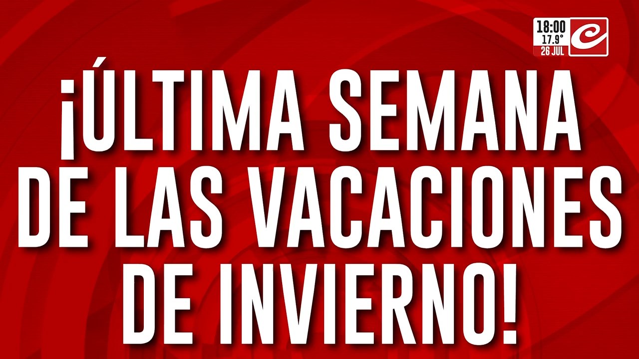 ¡Última semana de las vacaciones de invierno! Buscamos salidas amigables al bolsillo