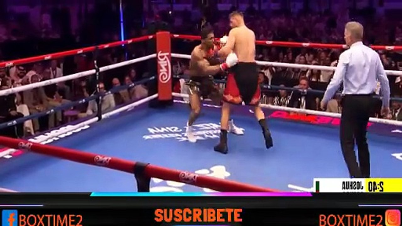 OLEKSANDR USYK PREOCUPADO EN LA PELEA DE JOSHUA