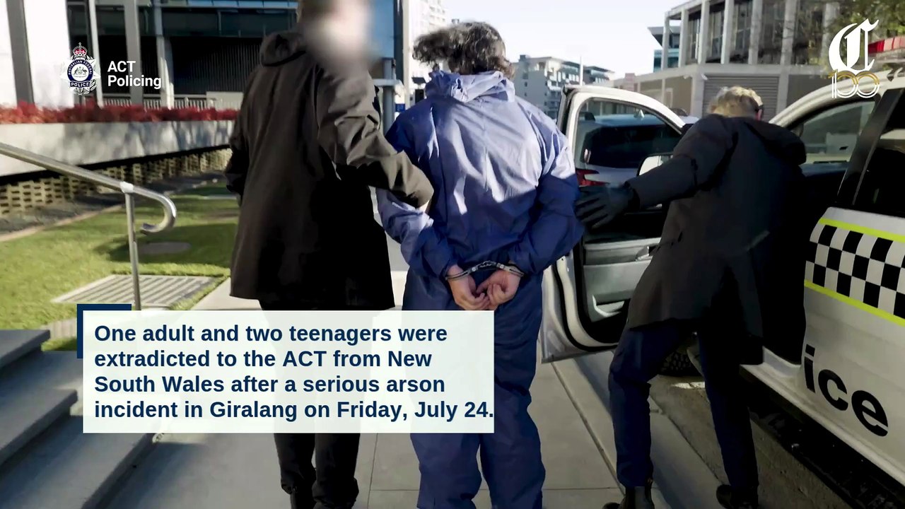 Three to face court following Giralang arson incident