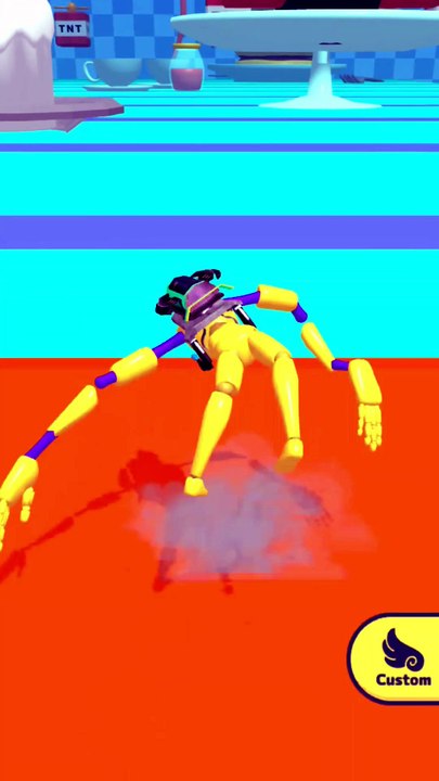 Rubber Jumping : Slingshot Doll Gameplay |Level 24| #gaming #trending #asmr #rubberjumpingslingshotdollgameplay