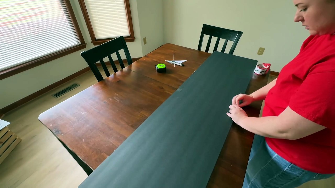 Everyone Will Be Buying Dollar Tree Foam Board When They See Her Brilliant Laundry Room Idea!