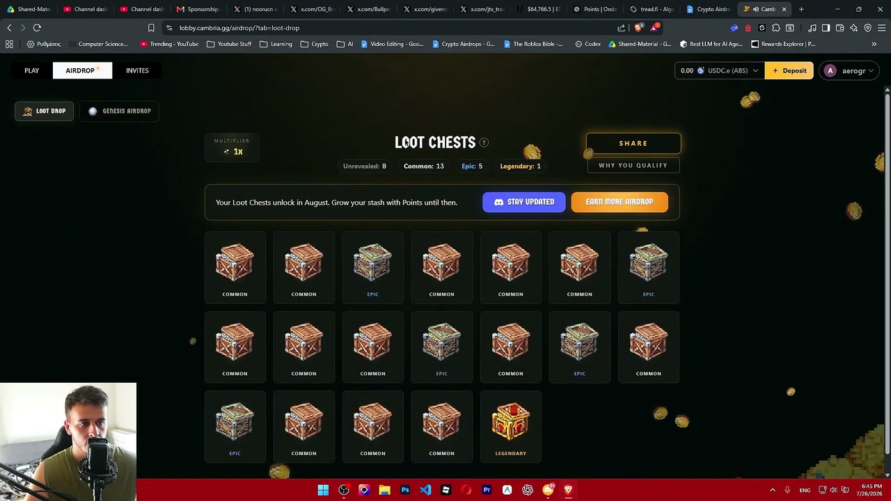 5 New Crypto Airdrops! (+FREE)