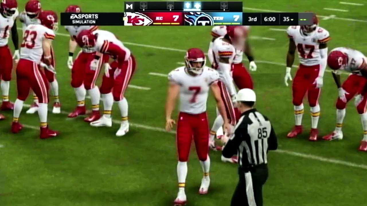 Madden 22 Titans vs Chiefs