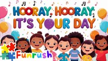 Hooray Hooray, It's Your Birthday Song for Babies | Baby Family Songs