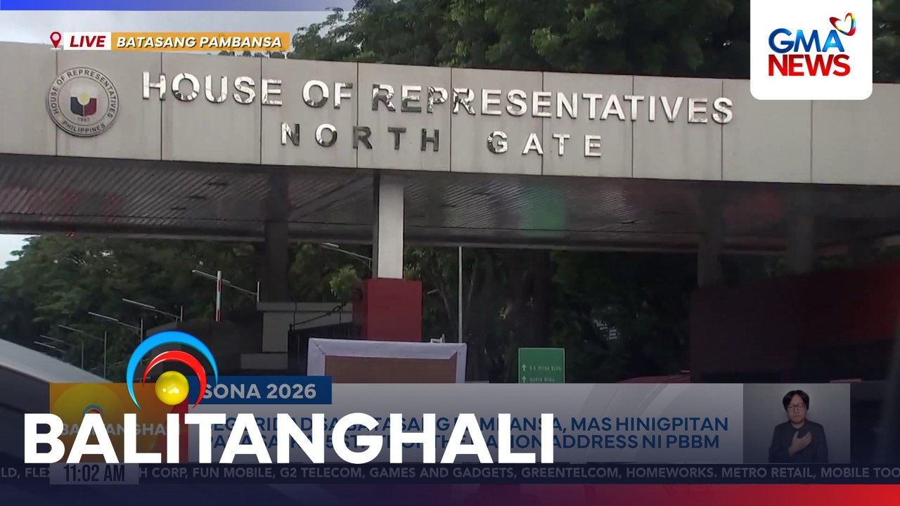 Seguridad sa Batasang Pambansa, mas hinigpitan para sa ika-5 SONA ni PBBM | Balitanghali