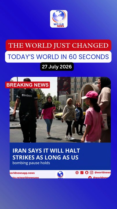 Iran says it will halt strikes as long as US bombing pause holds