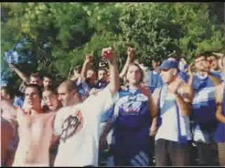 Chernomorets Burgas's fans-Burgas is blue