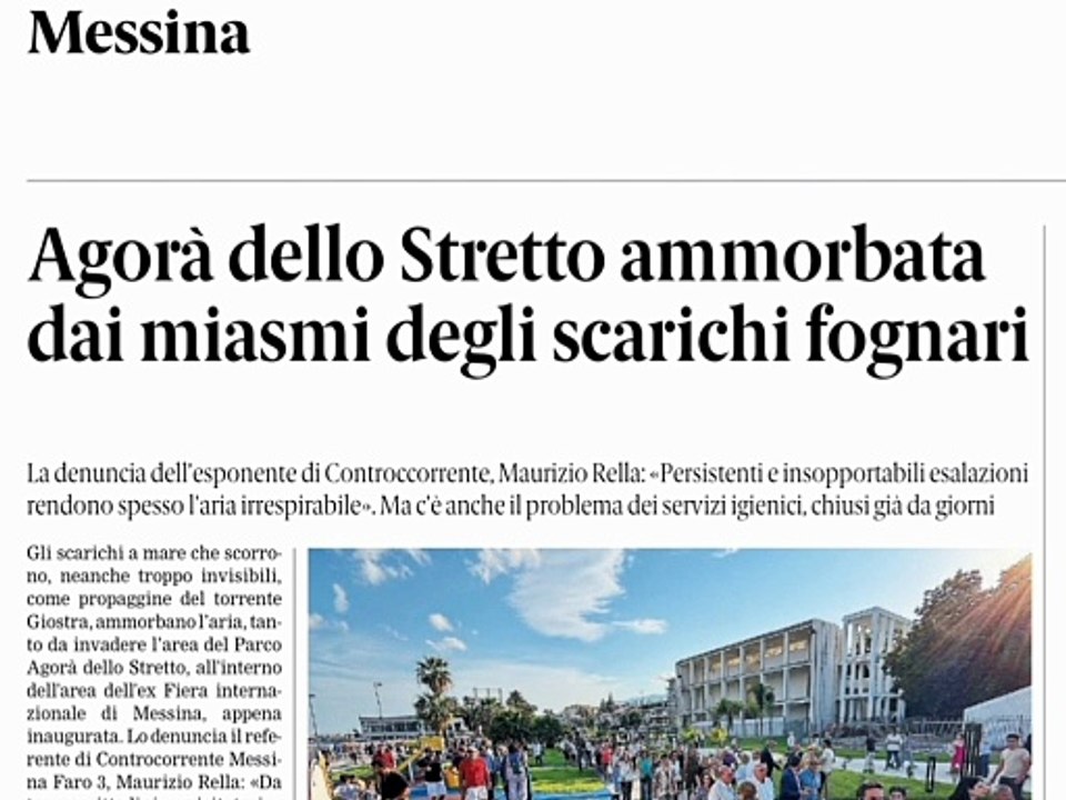Rassegna messina 27 luglio