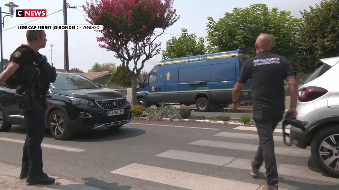 Incendie en Gironde : les gendarmes sécurisent les zones sinistrées