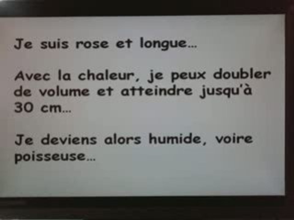 La devinette