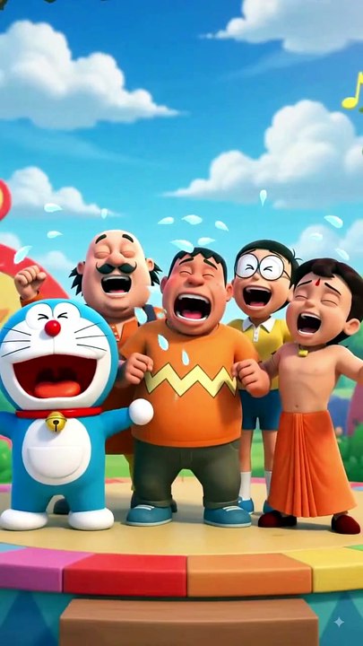 #Nobita #Doraemon #Bheem #Gian #Patriotic #DeshBhakti #AIVideo