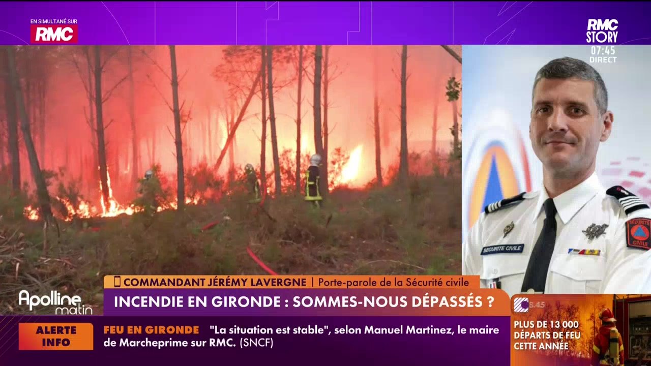L'invité d'Apolline Matin : Commandant Jérémy Lavergne - 27/07