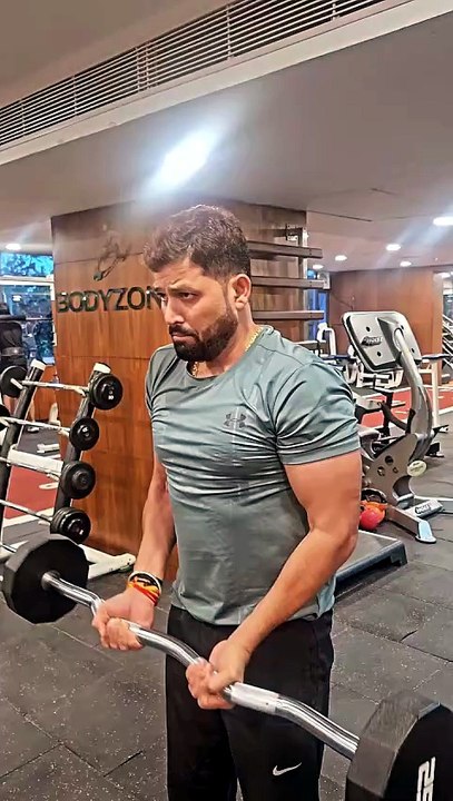 Intense Biceps Workout | Serious Fitness at Bodyzone Fitness & Spa Chandigarh