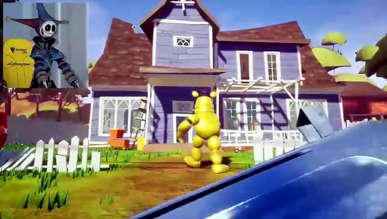 Prototype and Lily Lovebraids Play - Hello Neighbor Fredbear Mod 🧸Duo Chaos 🎮✨