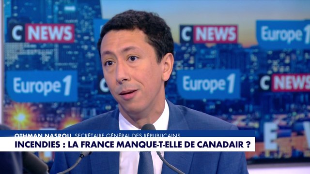 Othman Nasrou : «80 milliards d'intérêts de la dette, l'équivalent de deux Canadair par jour»