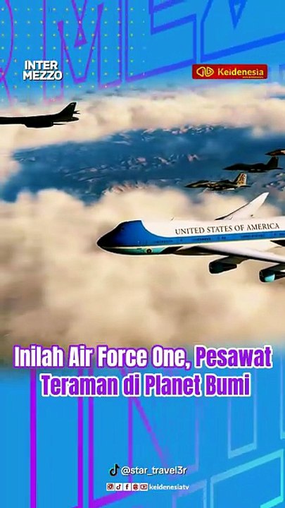 Inilah Air Force One, Pesawat Teraman di Planet Bumi