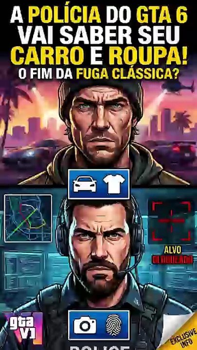 🚨 A polícia do GTA 6 pode mudar completamente a forma de jogar!