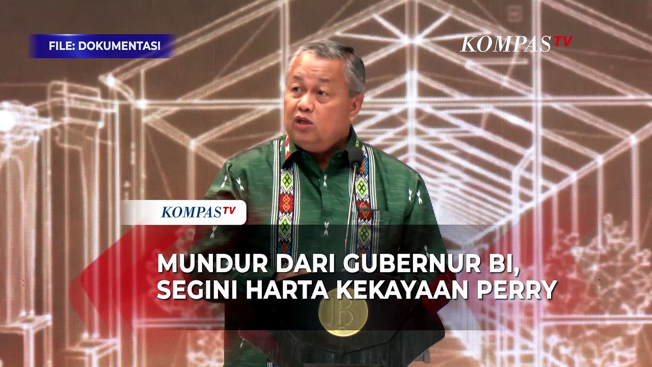 Mundur dari Gubernur BI, Segini Harta Kekayaan Perry Warjiyo