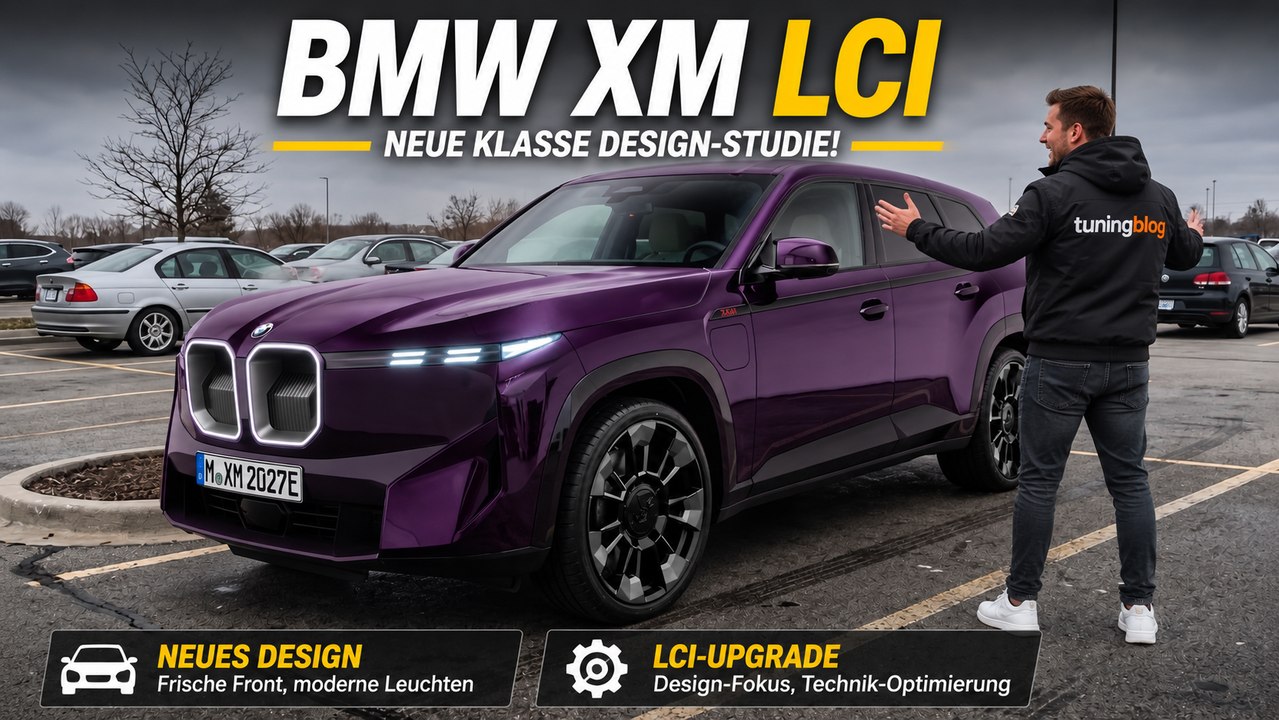 BMW XM im Neue Klasse Design – Unser realistisches LCI-Rendering