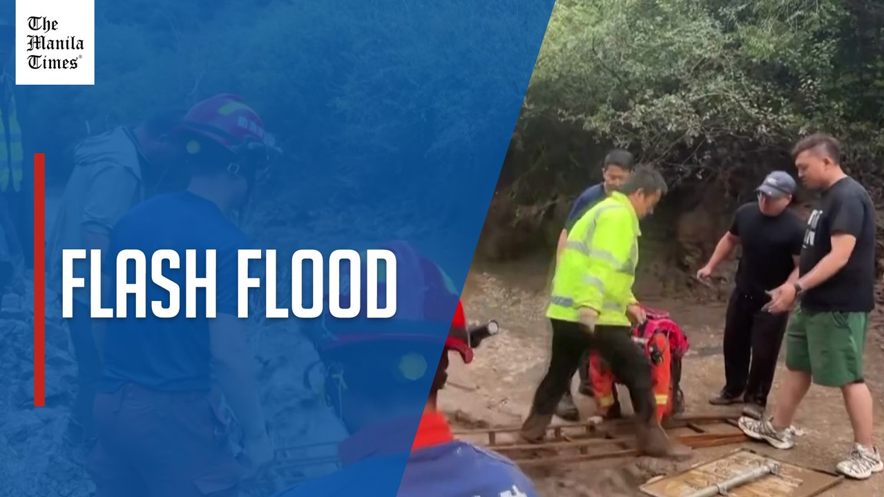 Flash flood at northwest China tourist site kills 10, injures 23