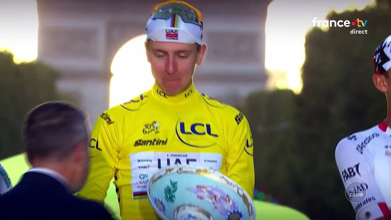 Tadej Pogacar remporte le Tour de France 2026.
