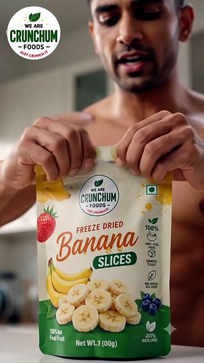 Crunchum Workout snacks – Pure Fruit, Perfect Crunch