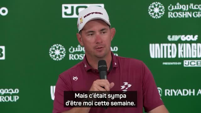 LIV Golf UK - Herbert : C’était sympa d’être moi cette semaine