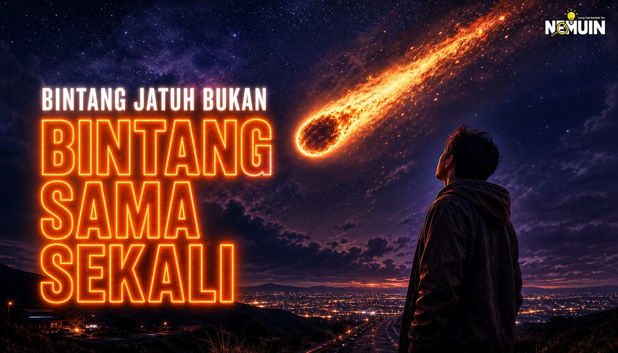 Bintang Jatuh Itu Bukan Bintang, Lalu Apa Sebenarnya Meteor Itu?