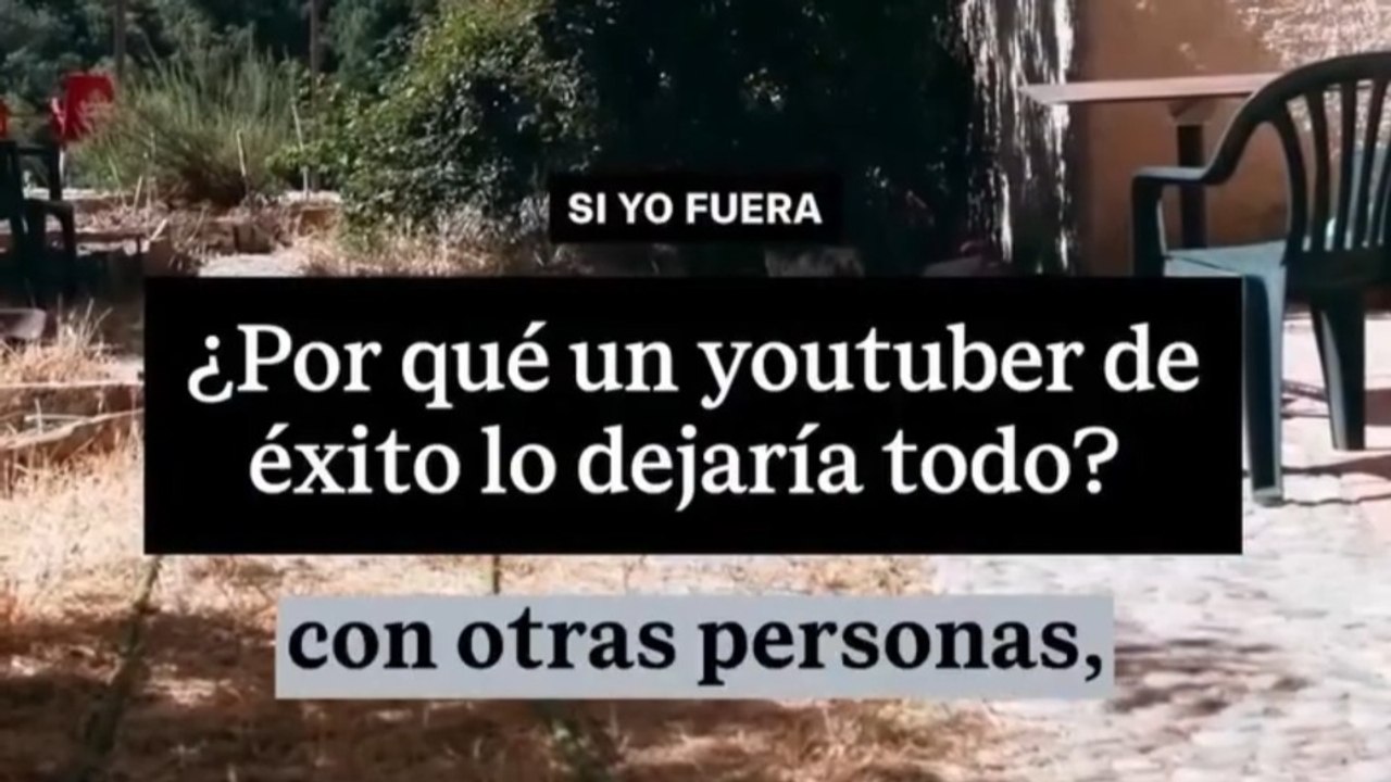 Abandonó un negocio de éxito en YouTube para vivir en una casa cueva ...