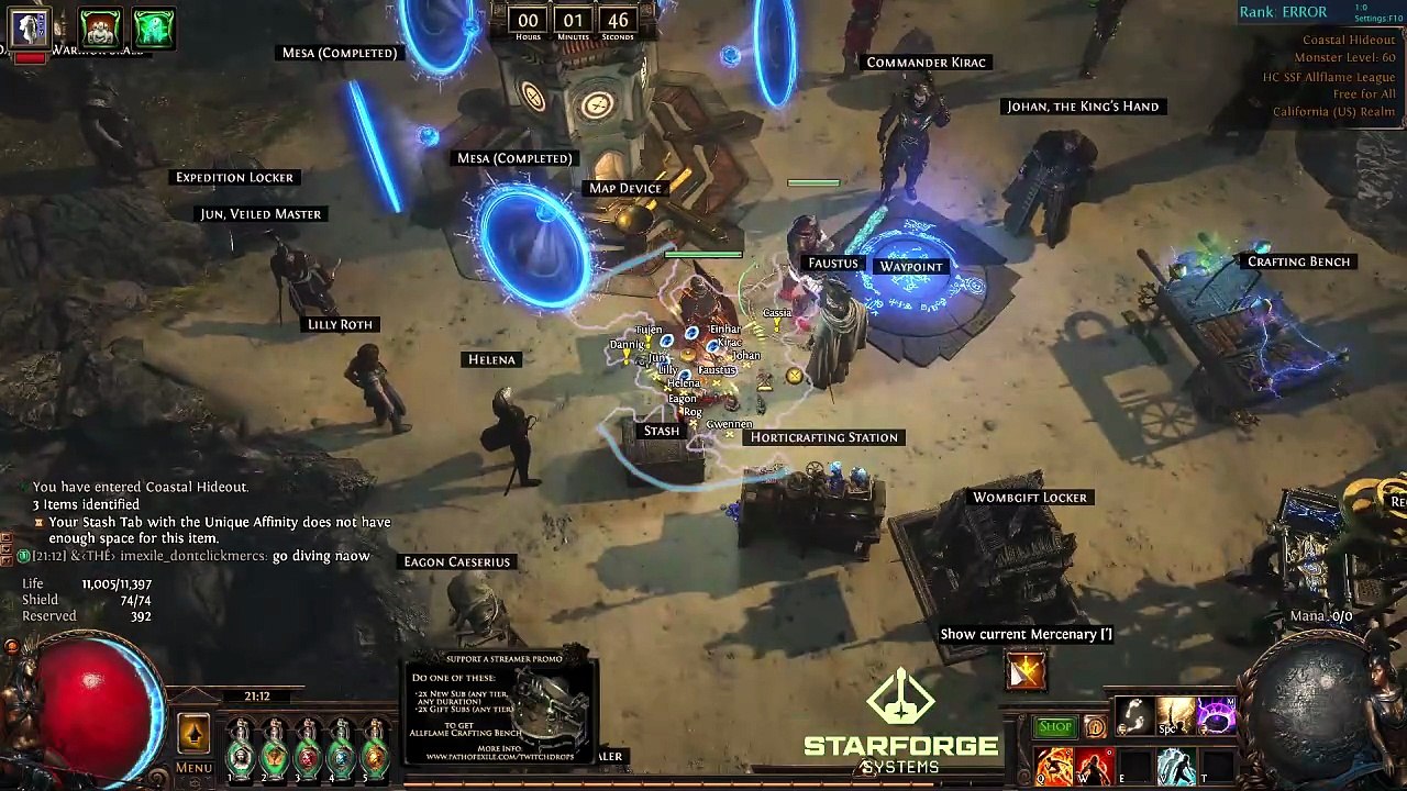 Path of Exile #4: "Merc gear & links"