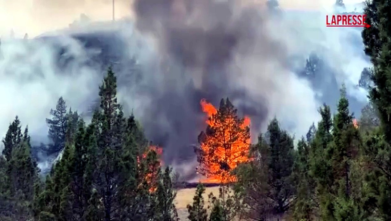 Incendio in Oregon, muoiono 4 vigili del fuoco