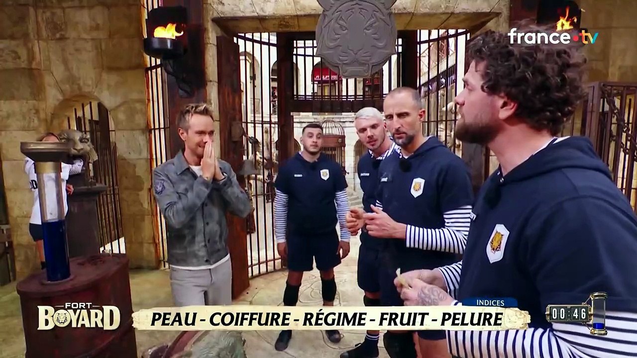 Keen'V le 25 juillet dans "Fort Boyard" sur France 2.