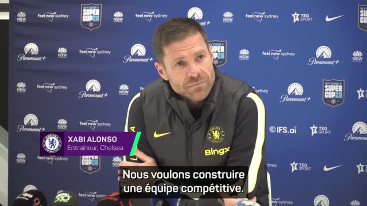 Chelsea - Xabi Alonso sur Lacroix : "Nous voulons construire une équipe compétitive"
