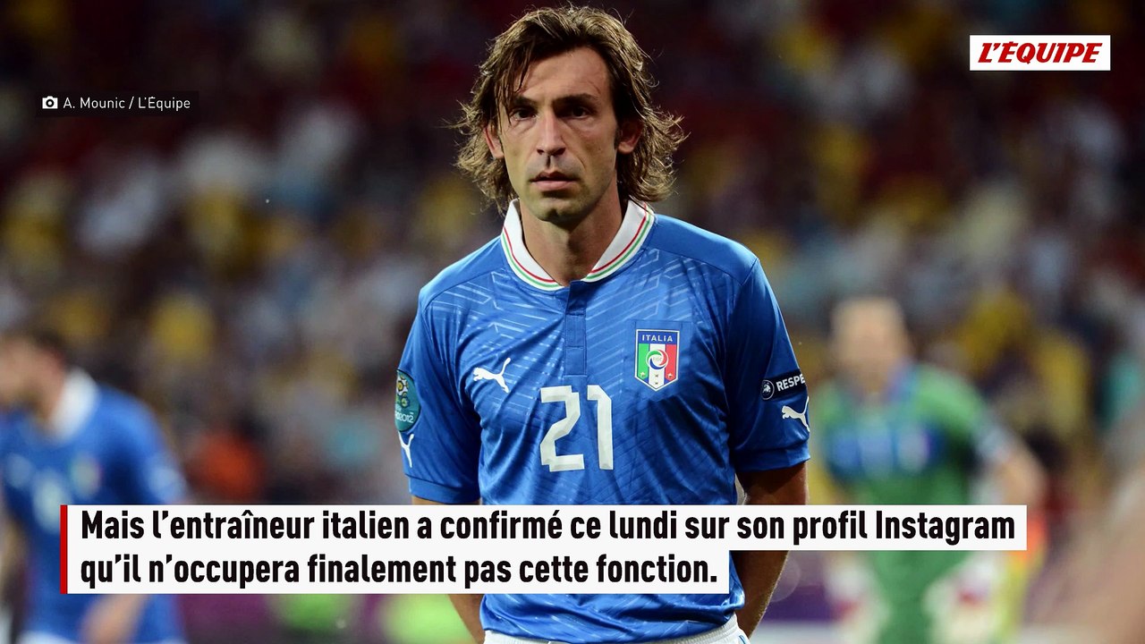 Andrea Pirlo ne viendra pas, Paolo Maldini prêt à s’en aller : l’Italie dans la tempête et toujours à la recherche d’un sélectionneur - Foot - Italie