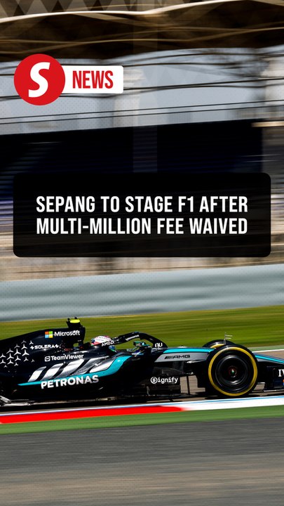 Multi-million ringgit registration fee waived for M'sia to host F1, says Anwar