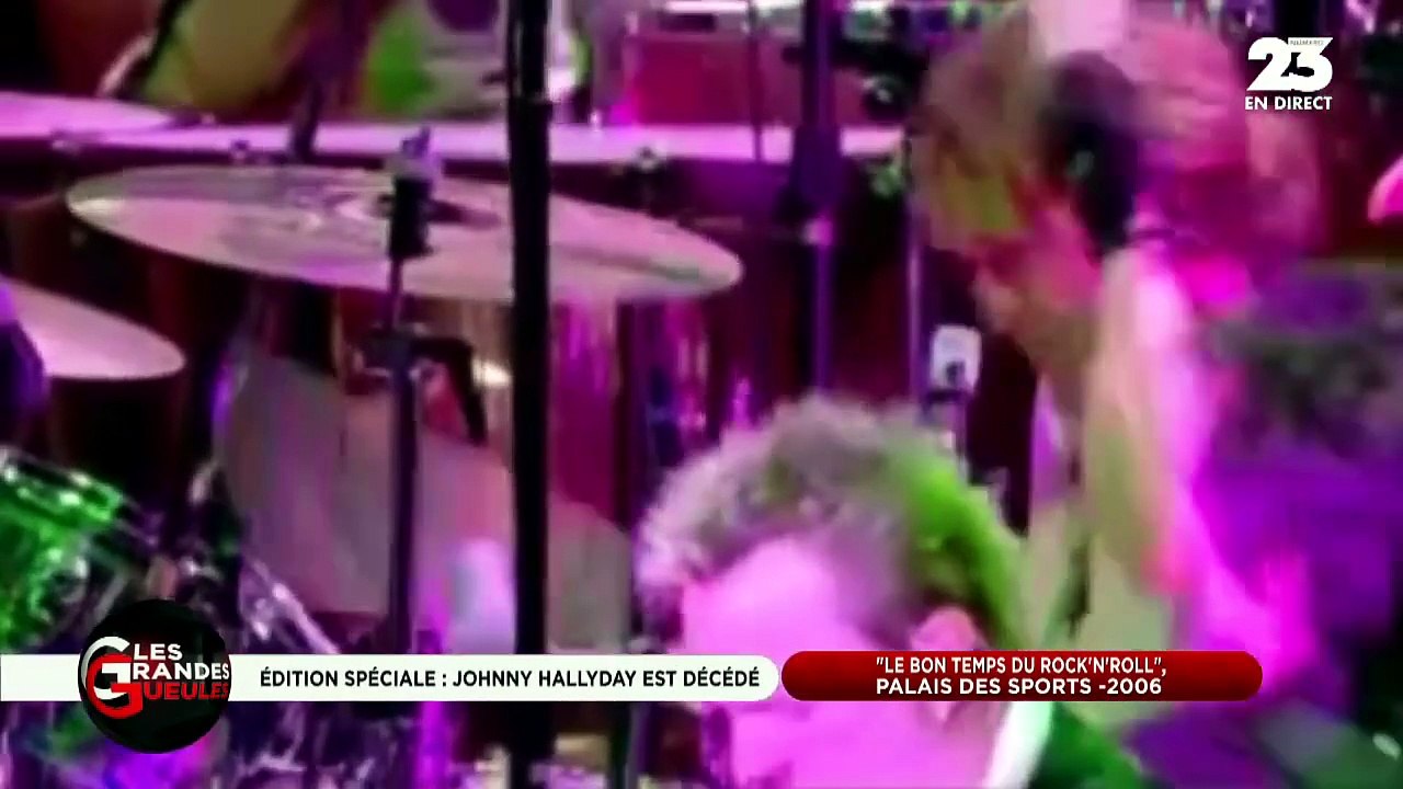 2017 - Johnny Hallyday à l'honneur dans Les Grandes Gueules – Édition spéciale sur Numéro 23 (Partie 1) (6 Décembre)