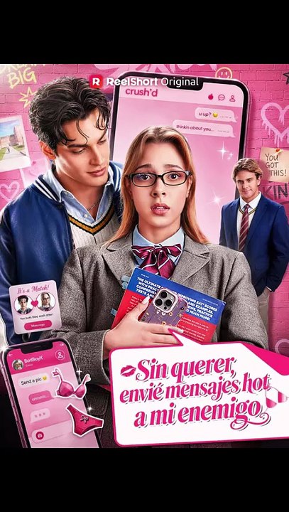 Sin querer, envié mensajes hot a mi enemigo Full Movie 🎬✨🍿