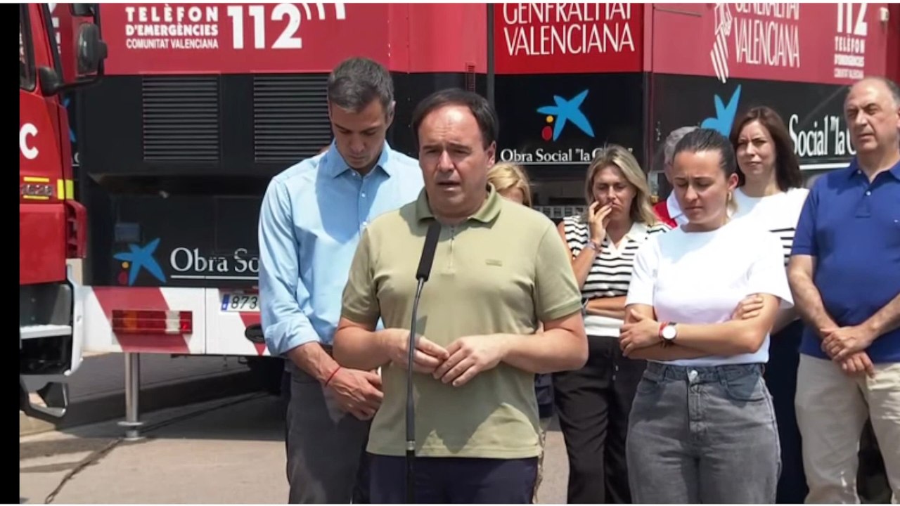 Sánchez visita el Puesto de Mando de Vall d' Uixó
