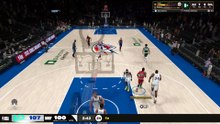 NBA 2K26 Ma Carrière match avec une equipe all time