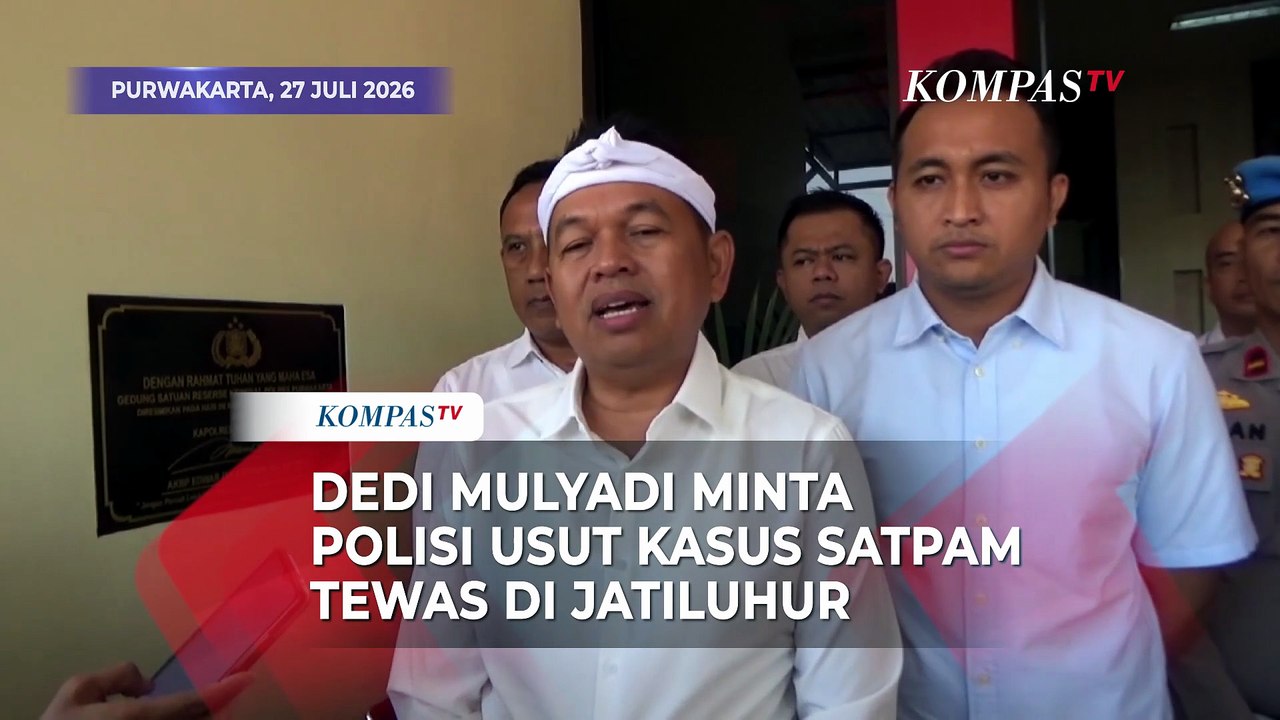 Dedi Mulyadi Minta Polisi Usut Tuntas Kasus Satpam Jatiluhur Tewas, Soroti Minimnya CCTV