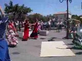 Flamenco ds les rues des Saintes Maries de la mer