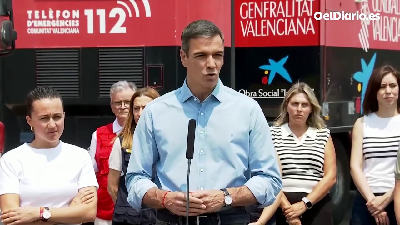 Sánchez llama a "contrarrestar" con datos y hechos los "bulos" sobre los incendios
