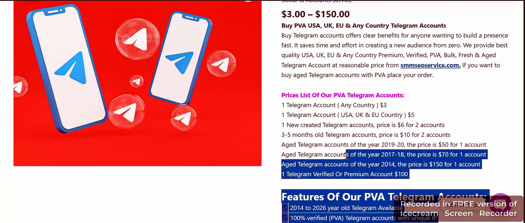 Marketplace to Buy Telegram Accounts Premium, ...