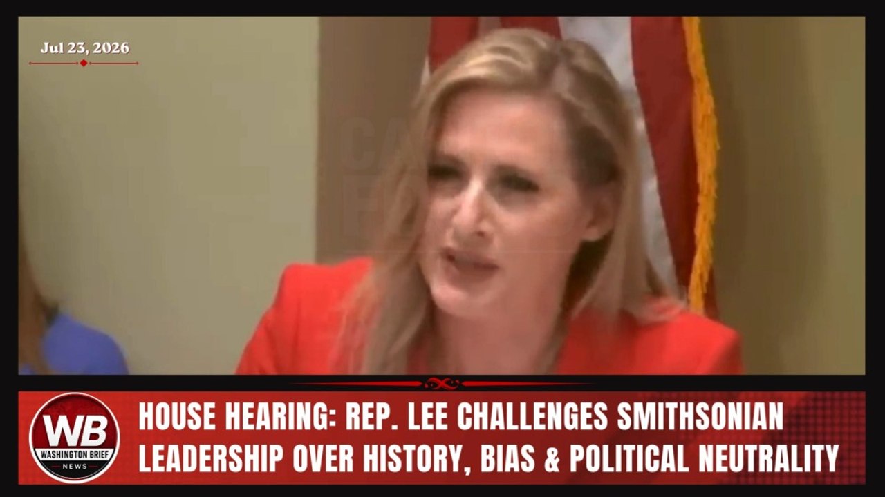 SMITHSONIAN HEARING ERUPTS | REP. LEE DEMANDS B...