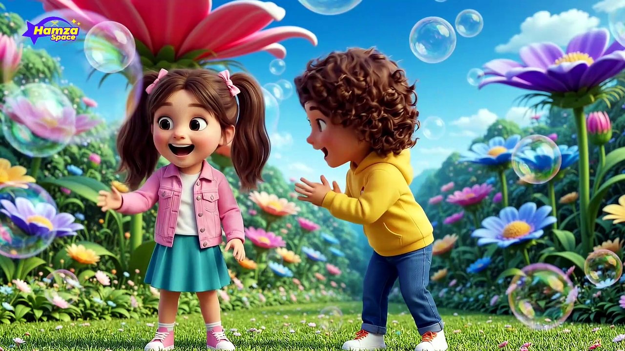 غنية ما قبل النوم للأطفال 🌙 | حمزة وملاك في عالم الأحلام | Hamza Space Sweet Dreams: Gentle Baby Sleep Song