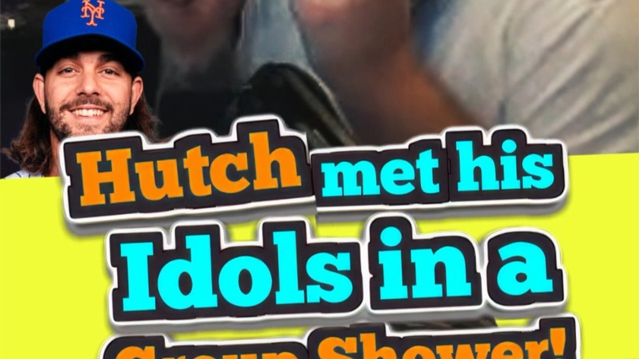 Hutch met his MLB idols in the WORST possible place 😭💀