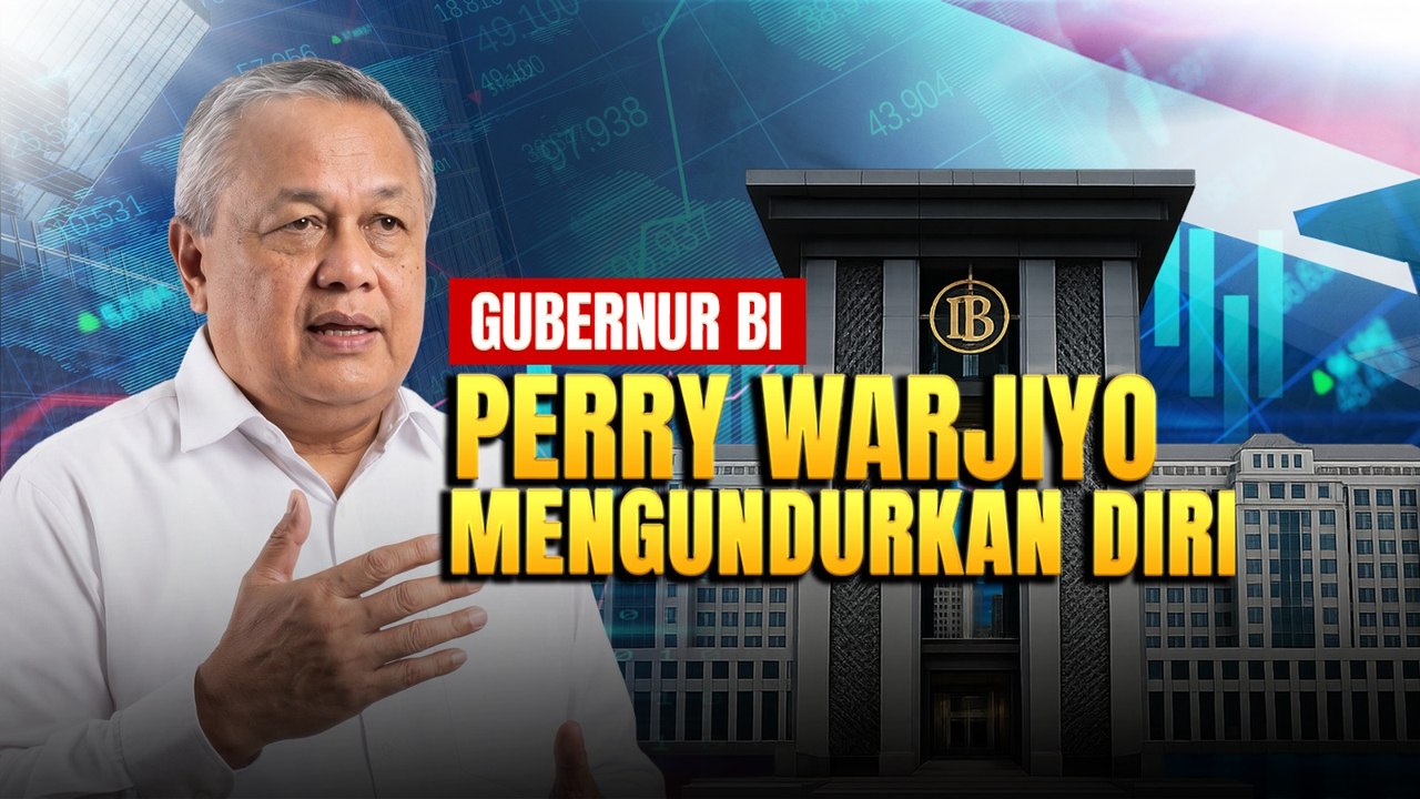 Gubernur BI Perry Warjiyo Mengundurkan Diri