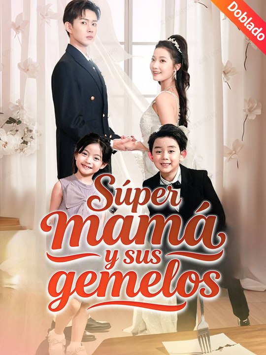 Súper mamá y sus gemelos