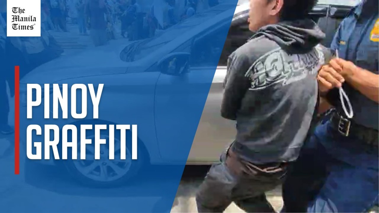 Scuffle breaks out as police arrest alleged vandals