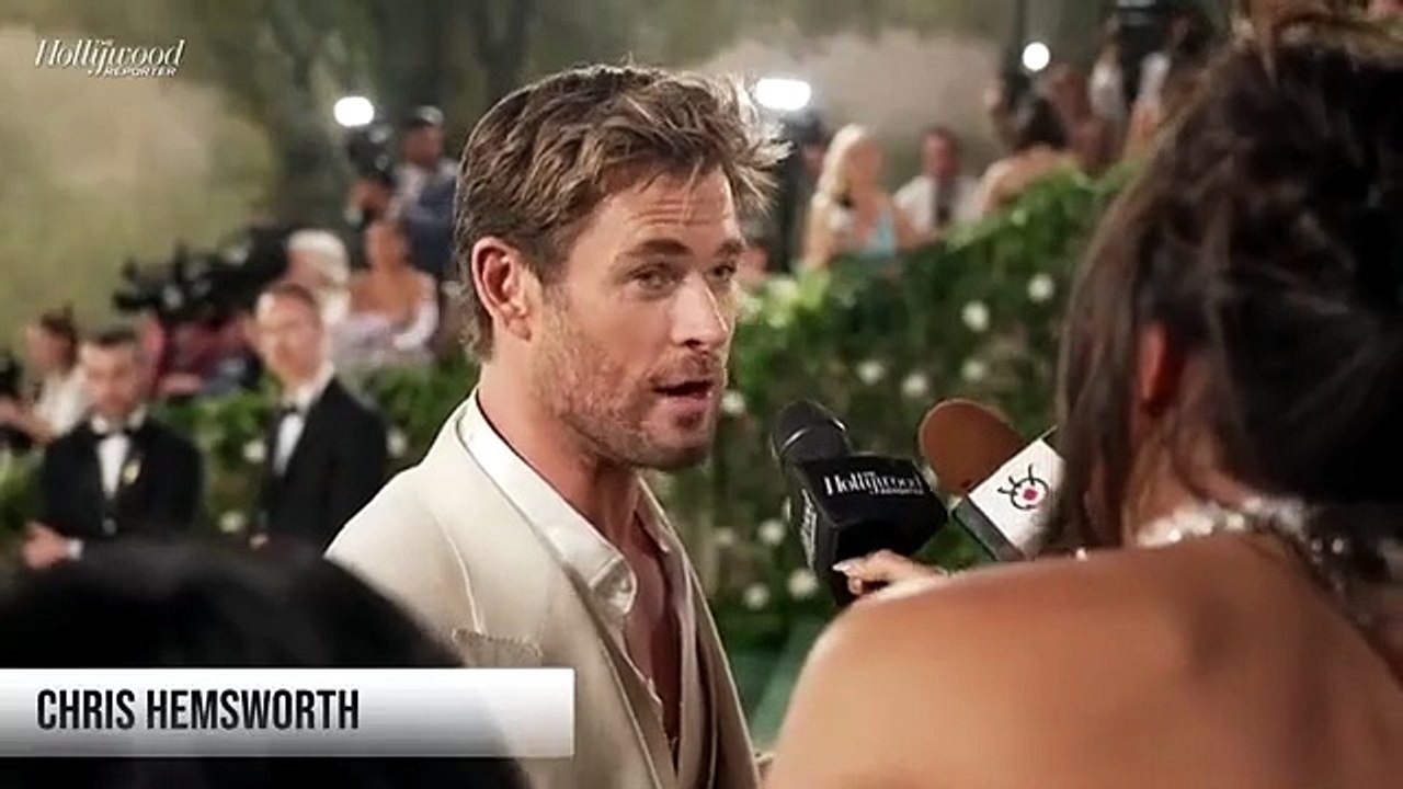 Met Gala Co-Chair Chris Hemsworth Reveals the Most Fashionable From the "Hollywood Chris Club" | THR Video [Full Movie]